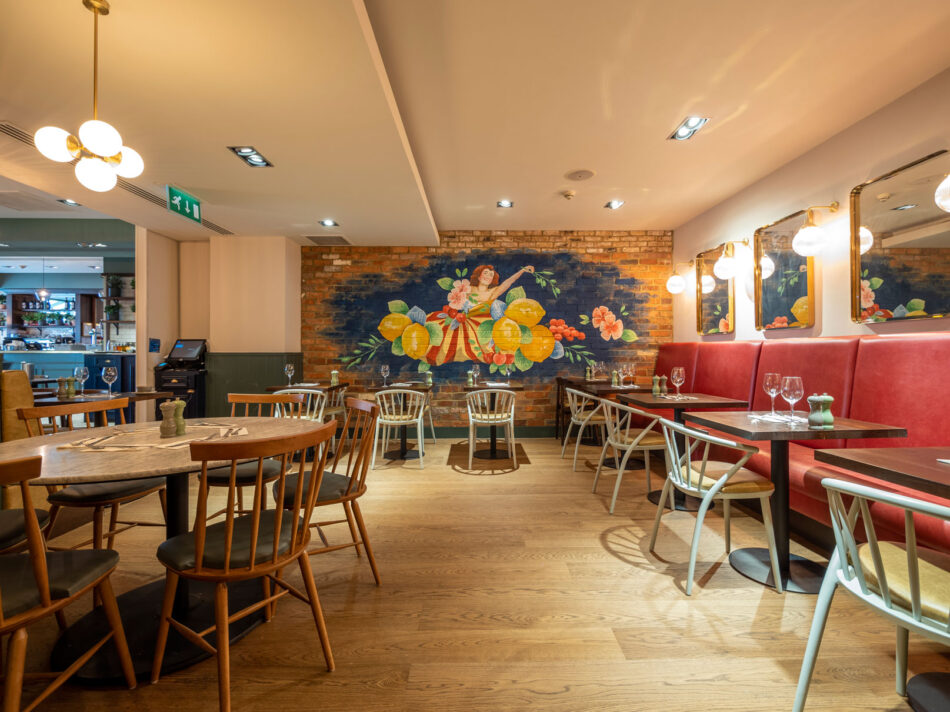 Bella Italia Paddington London Dining Area 1