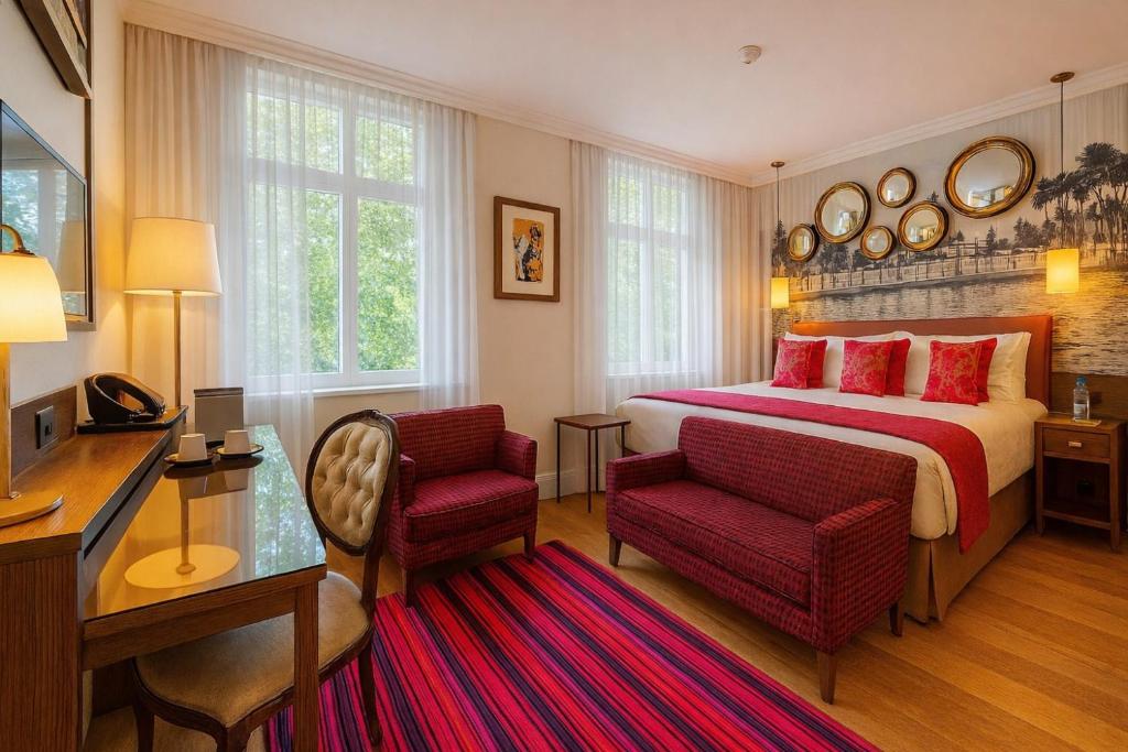 Hotel Indigo London Paddington Premium King Room with Sofa Bed and Garden View
